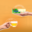Jivraj Samaara Natural Mint Flavour Premium Green Tea Bags Box | Refreshing Rich Taste of Assam Tea | Helps in Metabolism | Pack of 3 - 25 Tea Bags/Pack