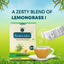 Jiivij Samaara Lemongrass Instant Premix Tea 10 Sachets | Increases Energy Levels