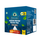 Jivvij Samaara Prydz Pyramid Earl Grey | 40 Tea Bags | Exceptional Taste