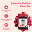 Diwali Combo Pack | Samaara – Saffron Tea 250gm & Rose Tea 250gm | Kesar Gulab Premium Flavoured CTC Assam Black Tea | Chai Patti