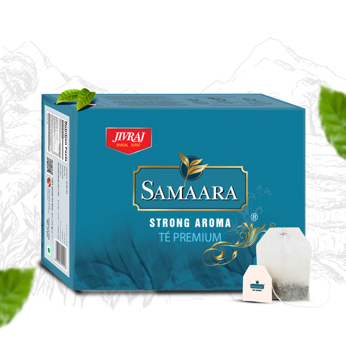 Shop Pack Of 100 Assam Black Tea Bags Online – Samaara Tea