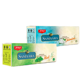 Jivraj Samaara Mint and Jasmine Green Tea Combo | 25 Tea Bags/Pack