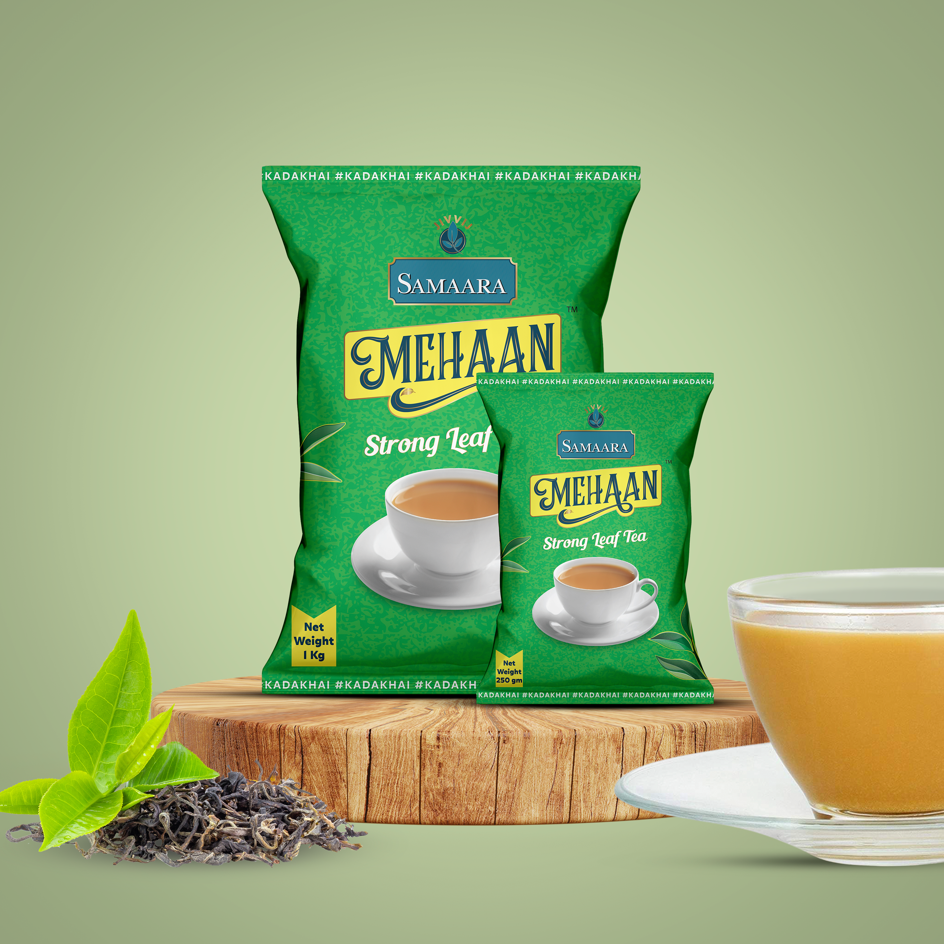 JIVVIJ SAMAARA Mehaan Leaf Tea | Natural Assam Blend