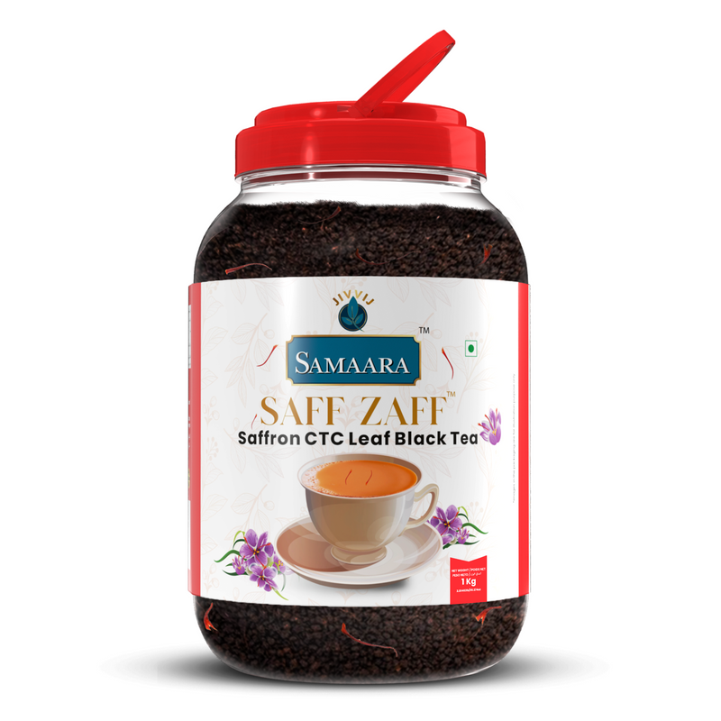 Jivvij Samaara Saffron Tea 1Kg Jar