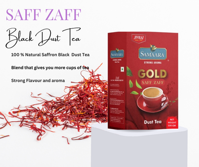 Jivraj Samaara Saffron Dust Tea 500gm Box